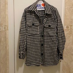 Black and white light jacket s/m